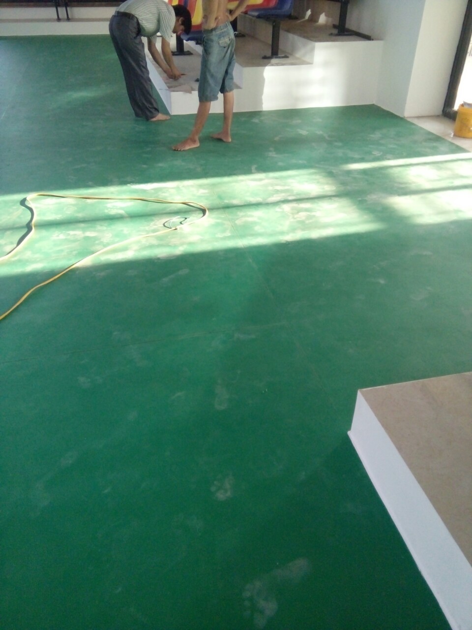 sàn vinyl thể thao